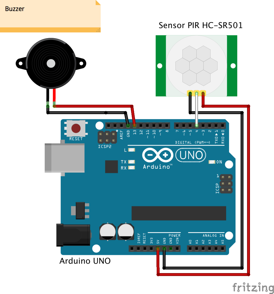 Arduino PIR Motion Sensor Tutorial - IOT WEBPLANET