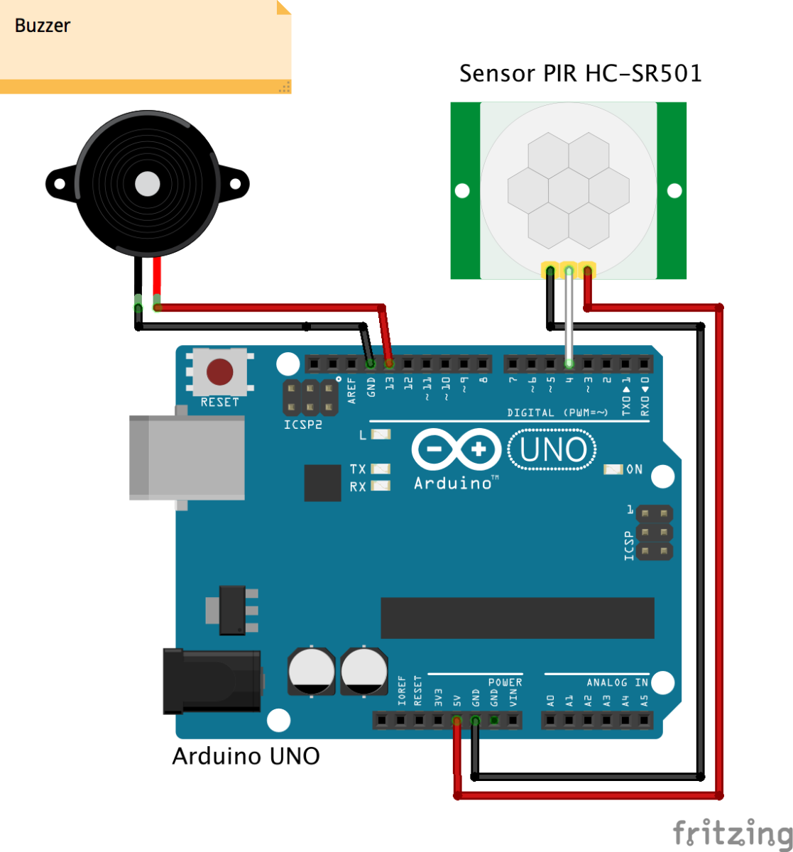 Find out when someone entered a room | Visuino - Visual Development for  Arduino