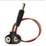 9V Battery DC Barrel Jack Cable