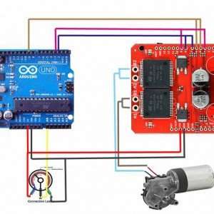 Monster Moto Shield VNH2SP30 Motor Driver 14A (Peak 30A) - Image 3