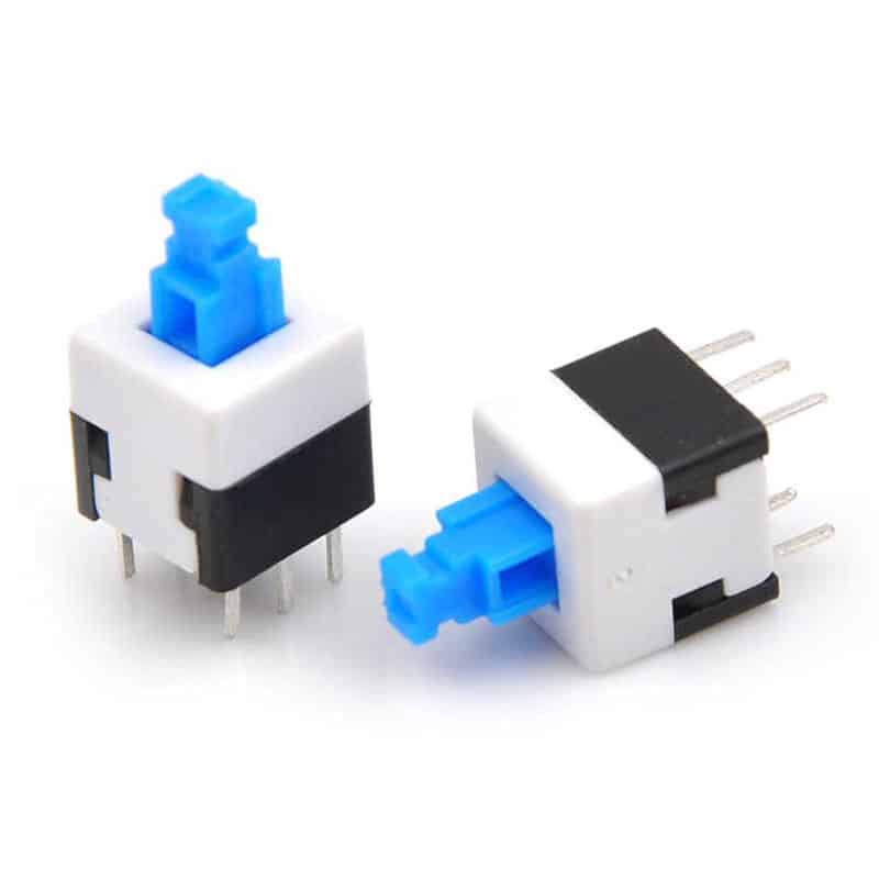 Buy Push Button Switch with LED - 6 Pin online in India, Fab.to.Lab