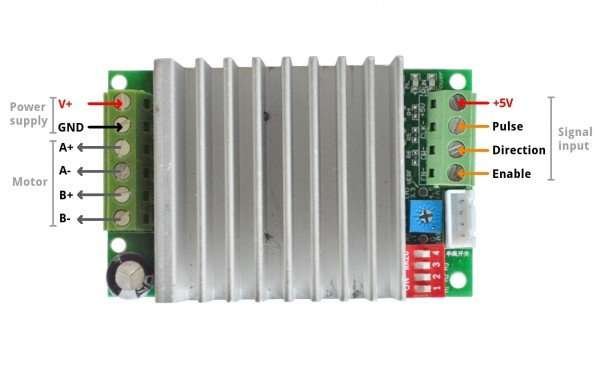 TB6600 stepper motor Driver Controller 2