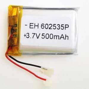 3.7V 500mAH Lipo Battery