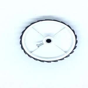 White Robot Wheel 7x2 cm