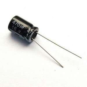 Capacitor 470uF 16v