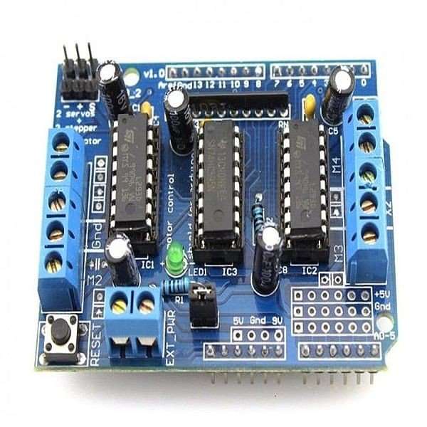 L293d Motor Driverservo Shield For Arduino Iotwebplanetcom