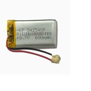 3.7V 600mAH (Lithium Polymer) Lipo Rechargeable Battery - Image 1