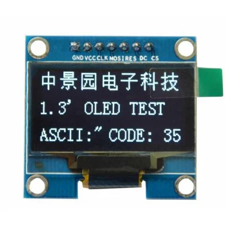 1.3 Inch 128×64 OLED Display