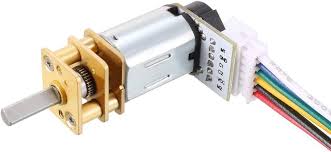 GA12-N20-12v 1000 RPM ALL Metal Gear Micro DC Encoder Motor with Precious Metal Brush