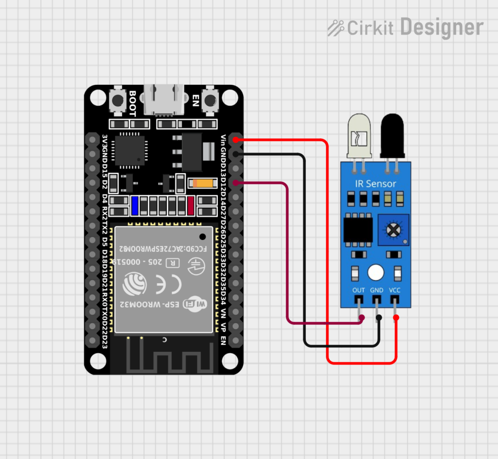 ESP32 With IR Sensor - Iotwebplanet.com