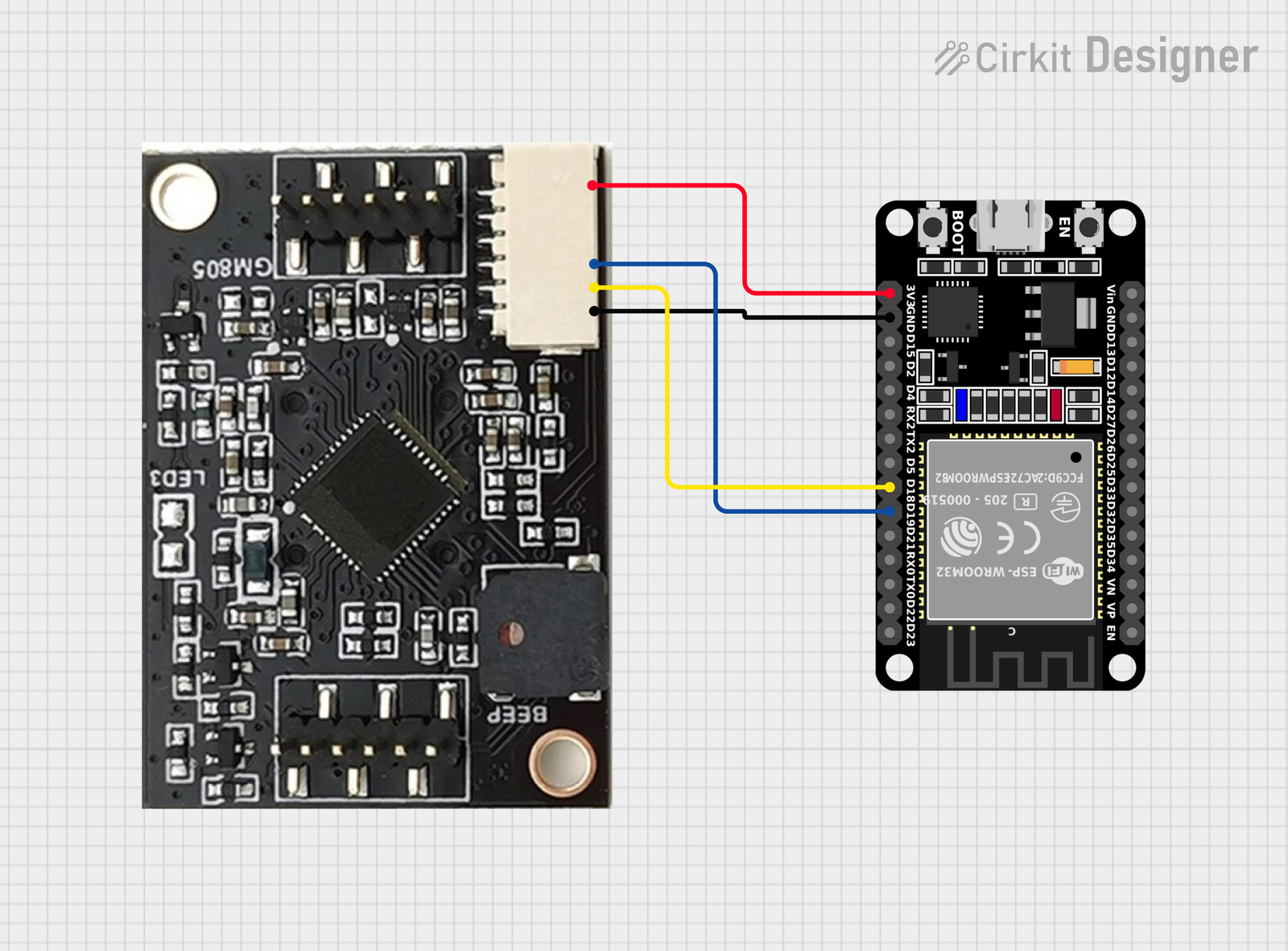 Gm805l_with_esp32