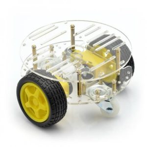 Chassis Round 2WD - Robot Chassis with DC Motor Drive - Image 4