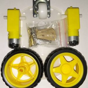 Chassis Round 2WD - Robot Chassis with DC Motor Drive - Image 3